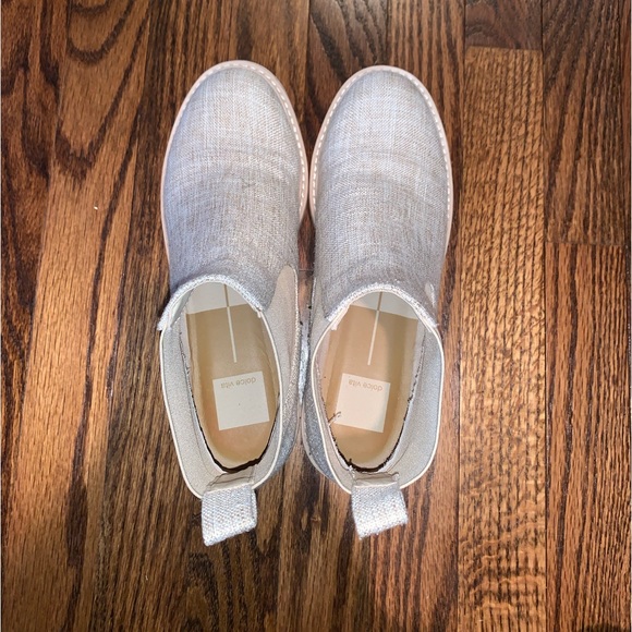 Dolce Vita Pepper Chelsea Boots in Blush Pink/Tan (Size 7.5) - Picture 4 of 7